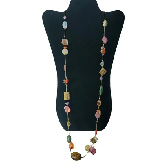 Lia Sophia Jewelry - Lia Sophia Multi Stone And Bead Necklace